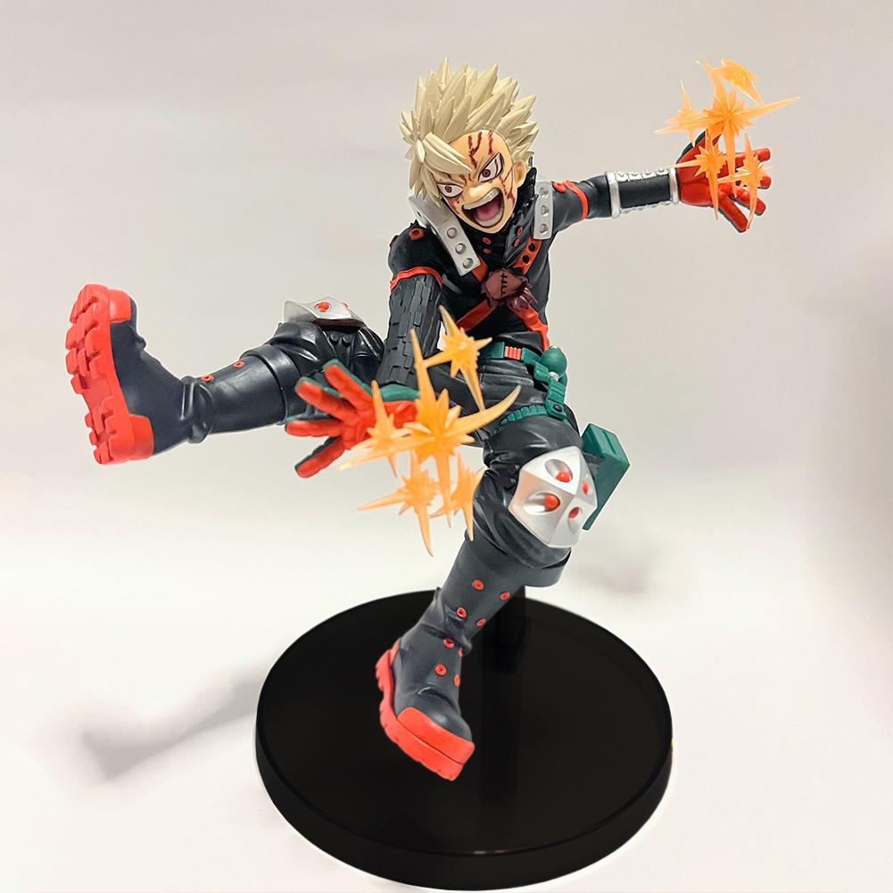 Anime MHA Figure Katsuki Bakugo Action Figure Bakugou Katsuki figure Fighter Model Collection doll Toy Boys Girls Surprise Gifts