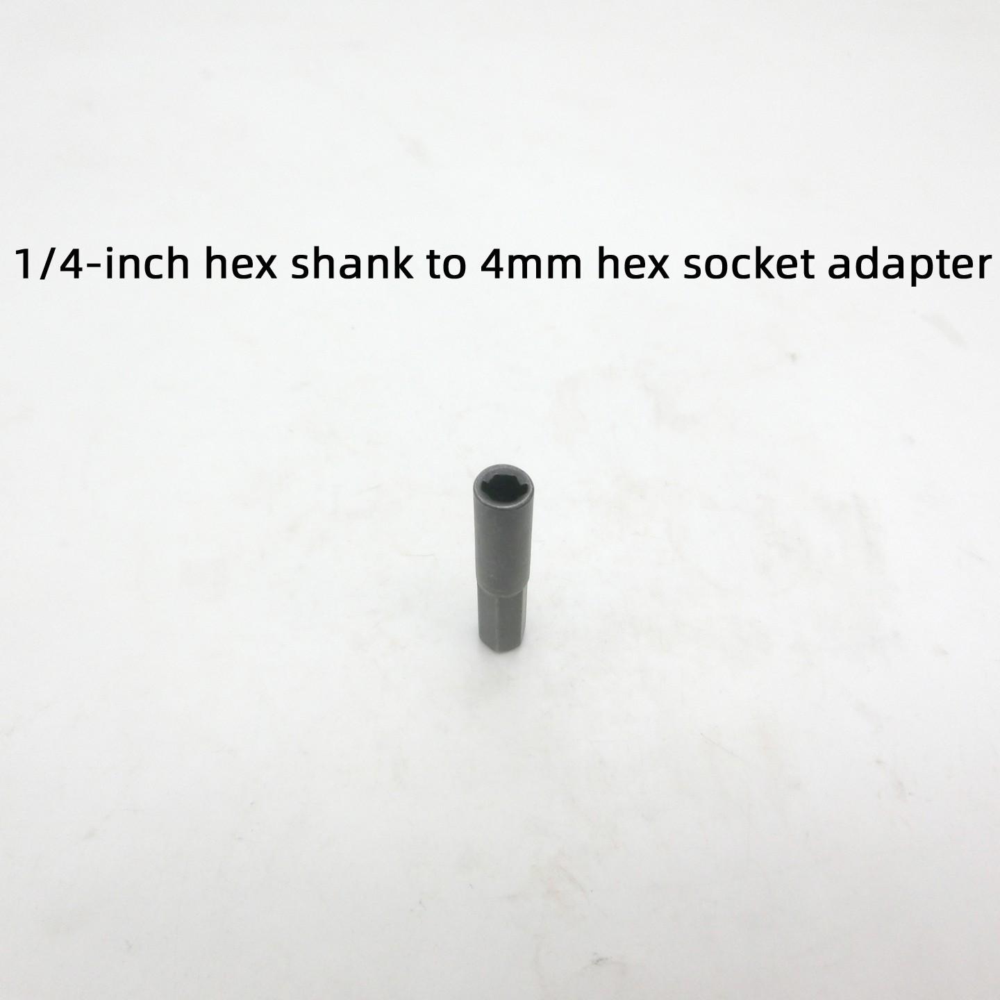 Multi-Functional Screwdriver Bit Adapter, H4mm Hex Shank Converter, Universal Tool Accessory, Durable & Versatile, Ideal for DIY Projects