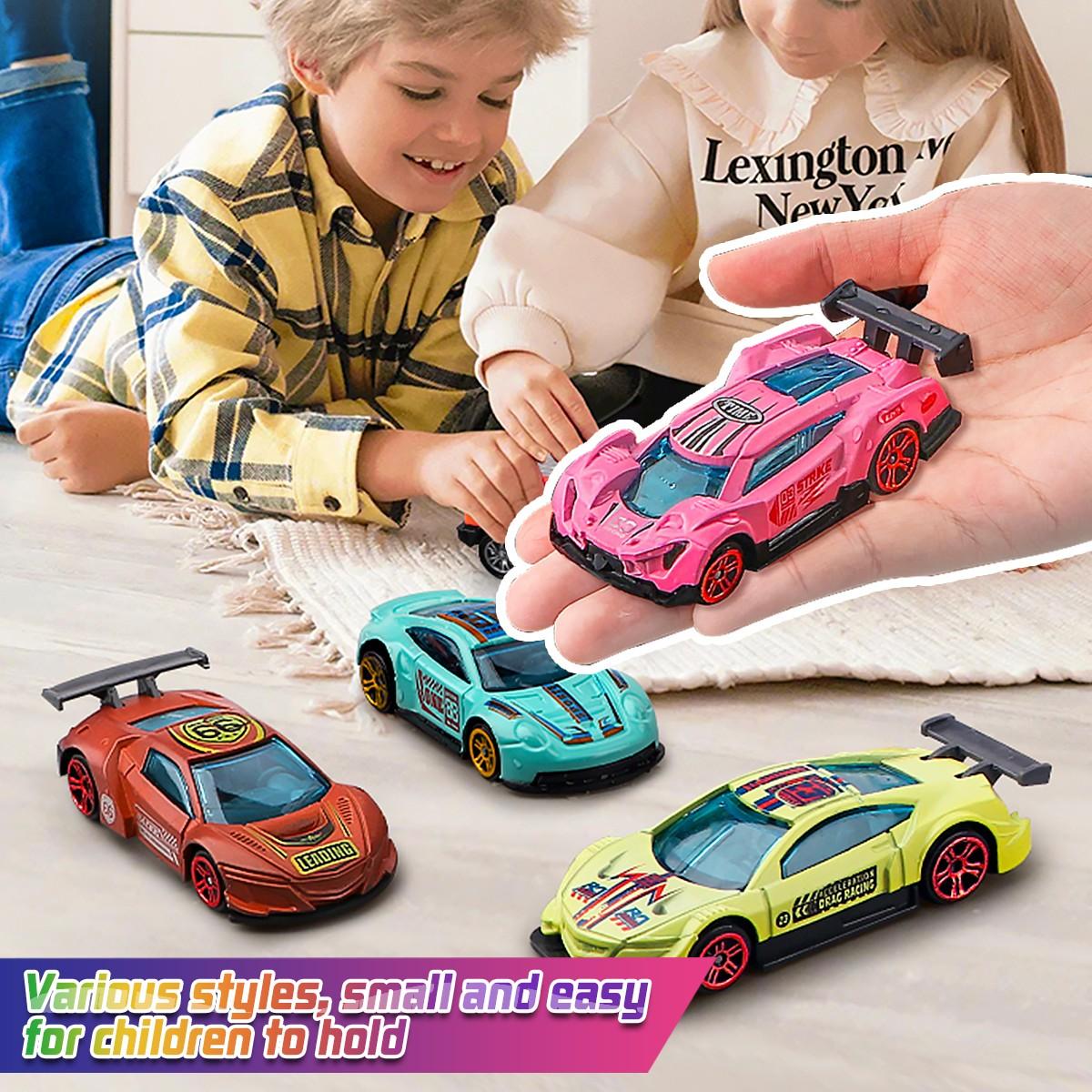 Uinle Baby Mini Alloy Color-Changing Car 1:64 Temperature-Sensitive Toy, Portable Kids Plaything for Boys, Best Birthday Gift for Ages 3+