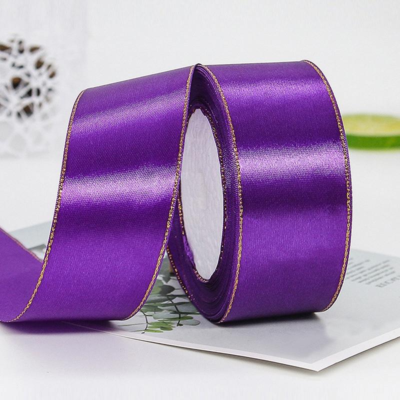 Satin Ribbon Roll, 4cm Width, Mixed Colors for Bouquet Wrapping DIY Gifts, Wedding Birthday Party Decoration