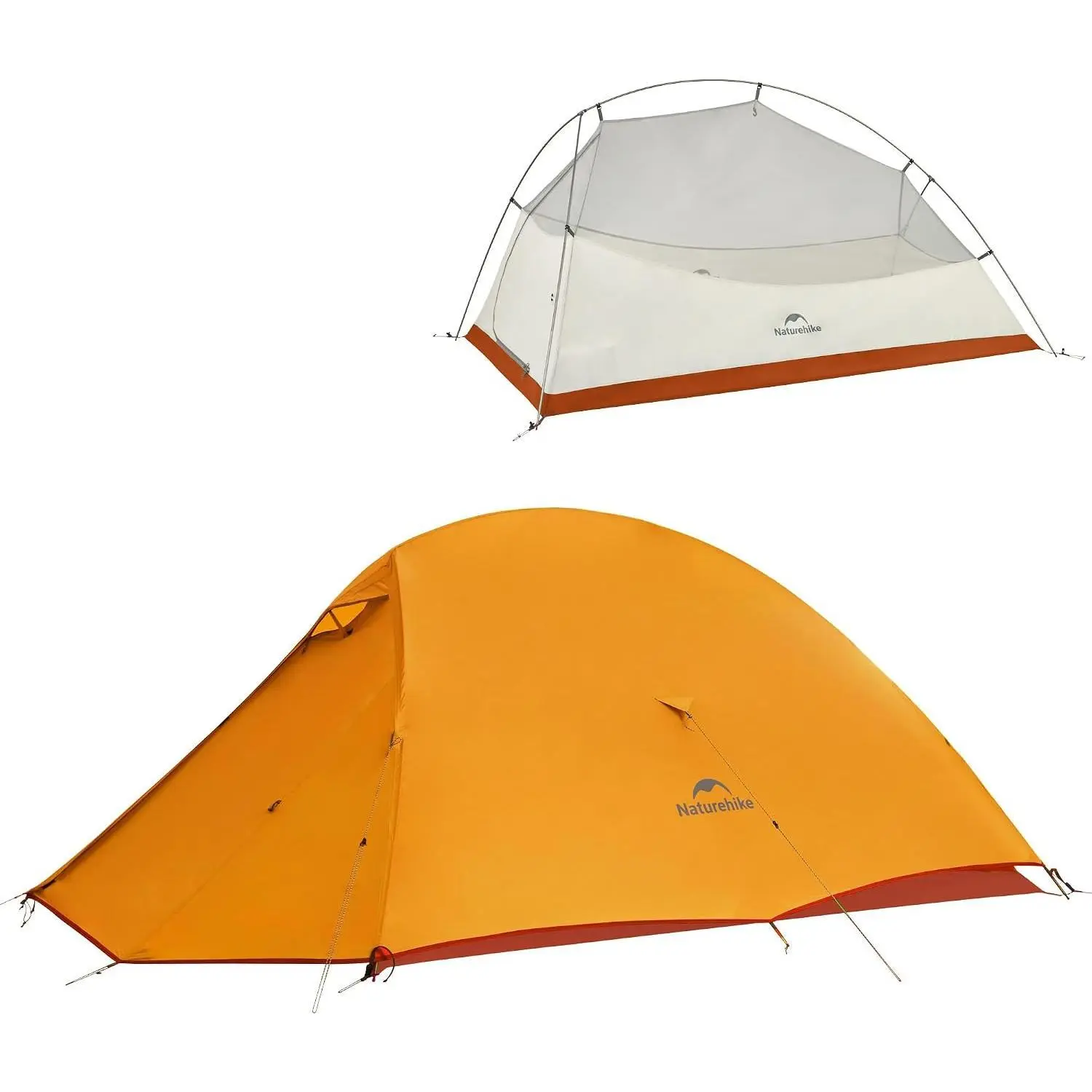 Naturehike Cloud-Up 2-Person Free-Standing Ultralight Backpacking Tent with Footprint for Camping, Hiking