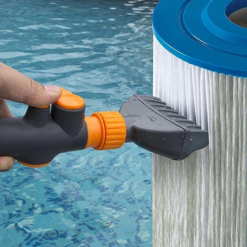 Pool Filter Cleaning Tool, Swimming Pool Cleaner, Durable Outdoor Filter Cleaning Brush, Summer Household Supplies, Room Accessories