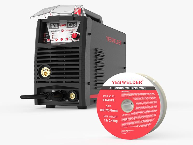 YESWELDER ER4043 .030"/.035" Diameter 1LB Spool Silicon Aluminum MIG Welding Wire