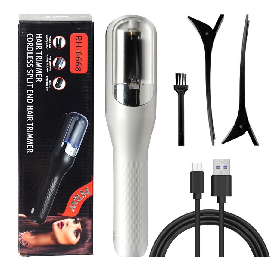 Second Generation Rechargeable Hair Trimmer & Split End Trimmer, Home 2-In-1 Portable Grooming Tool, Electric Hair Trimmer