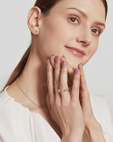 Chunky Open Rings for Women Gold Silver Adjustable Dome Teardrop Rings Bold Thick Statement Rings Simple Stackable Band Rings