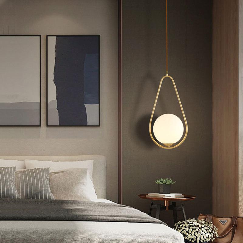 Nordic Style Ceiling Pendant Light, Modern Simple E27 Socket, Adjustable Hanging Lamp for Kitchen Island, Dining Table, Living Room, Bedroom