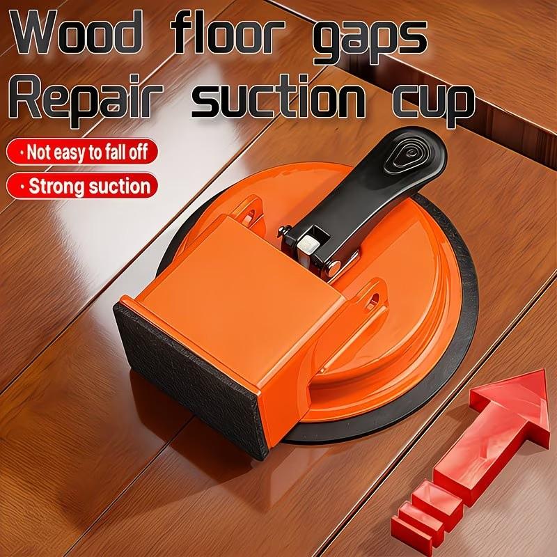 Wood Floor Gap Repair Tool, Strong Suction Cup, Easy-To-Use Tightening Device, Smooth Surface Required, Simple Operation