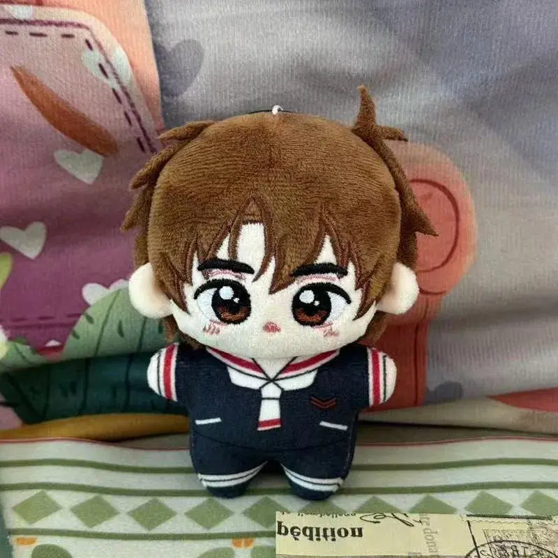 10cm Kawaii Cardcaptor Sakura Pendant Sakura LI SYAORAN Tomoyo Plush Keychain Bag Decoration Collection Boys Girls Gift
