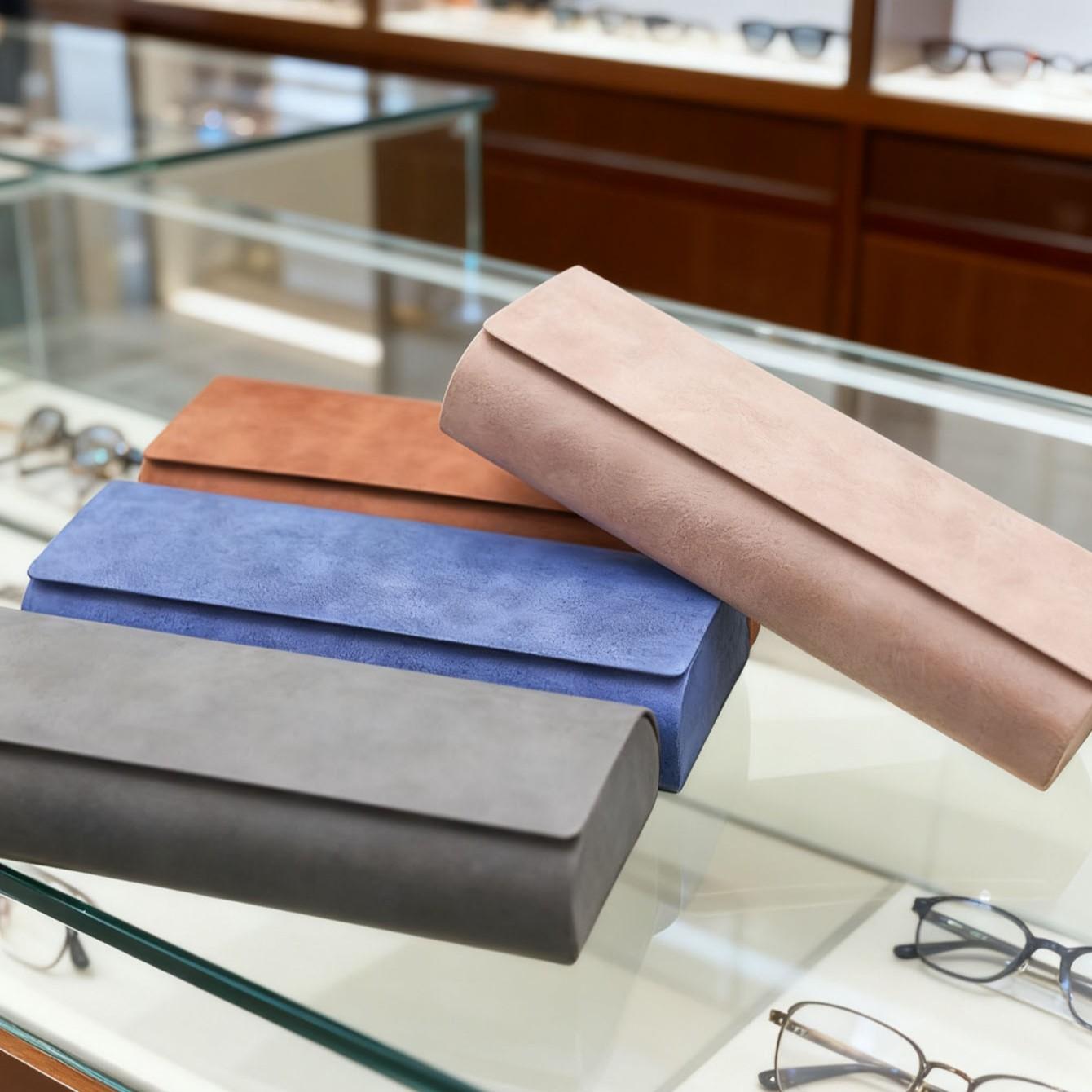 Luxury Magnetic Eyeglass Case, Portable High-End Storage Box, Simple Design, Style, Lightweight, Elegant Eyewear Organizer