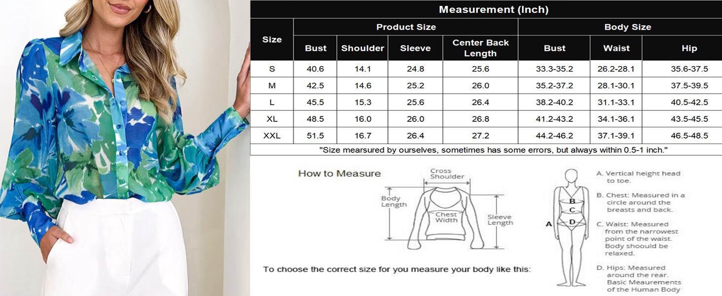 Womens Shirts Button Down Printed Lantern Long Sleeve Blouse Fashion Casual Tops cherry betty clothing leopard blazer western shirts for women dress shirts for women trendy leopard blouse
