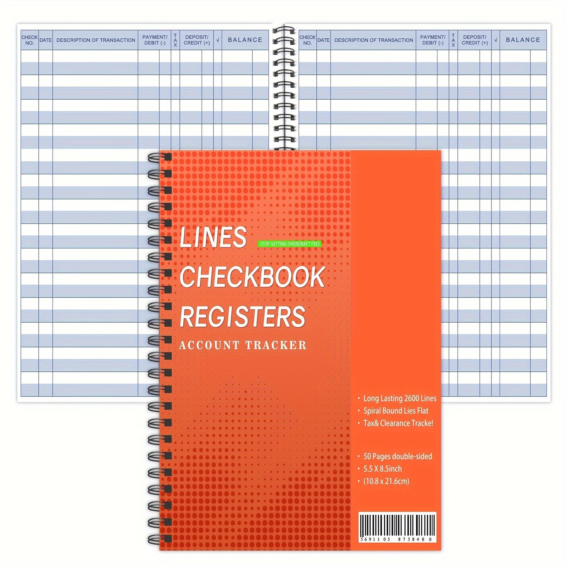 Efficient Daily Expense Tracker Notebook Planner for Office and School Use, Essential Accounting Journal for Accurate Financial Records, Finance Checklist Organizer