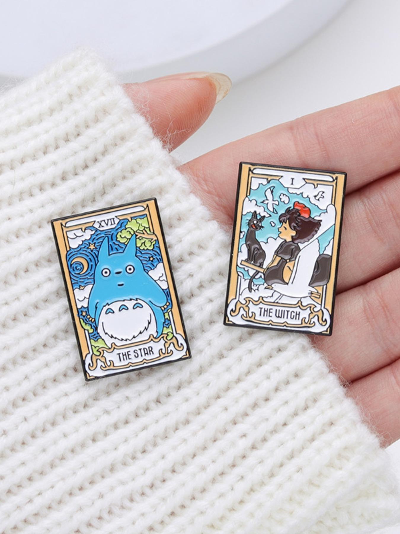 8 Piece Set Cartoon Anime Peripheral Enamel Pins Decor Pins Durable Metal Pins Classic Animation Character Alloy Brooches Lapel Backpack Badge Fashion Jewelry Accessories Gifts for Friends
