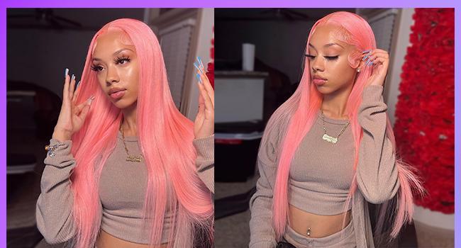 Tuneful 613 Blonde Body Wave Wig 13x6 Lace Front Wig P4/27 Ombre Pre Plucked Lace Frontal Human Hair Wig 99J HD Transparent Lace Front Wig For Black Women 40 inch Colored Hair Wigs SummerVibes