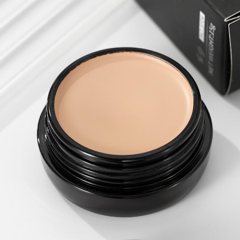 1PC Full Coverage Concealer, Makeup Cream, Waterproof and Sweat Proof, Long-lasting Makeup Effect, All Day Flawless Beauty, Natural Makeup Effect