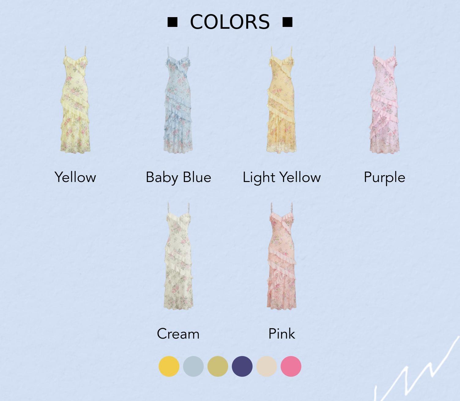 Cider Maxi Dress – Lace V-Neck Floral Ruffle Polyamide Stretch Romantic Women’s Summer Vacation Beach Party Gown, Floral Embroidery Slim Fit Long Dress for Spring Dealsforyou