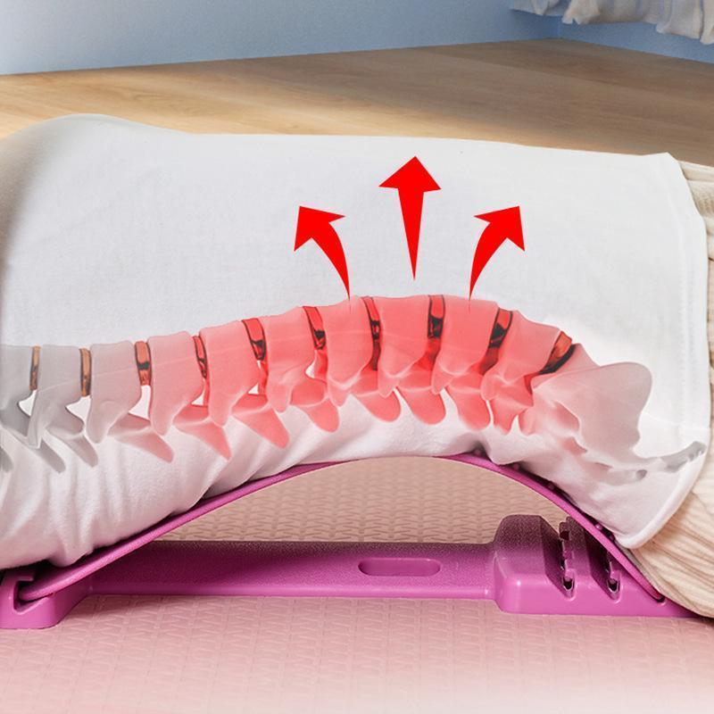 Ergonomic 3D Lumbar Support Pad for Adults - Adjustable Decompression Device for Lower Back Pain, Stress Relief, and Muscle Relaxation, Body Care Tool, Pain Relief, Relaxing, 3D Shape, 3D Adjustable