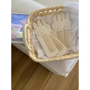Miffy Comb Anti Static Portable Hairdressing Home Dense Toothed Comb Hairdressing Birthday Christmas Gift toys for Girl and Boy