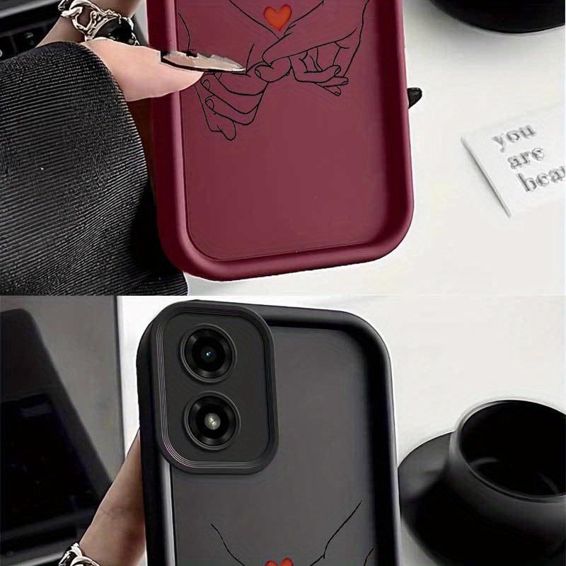 1 Piece E14 Promised Love Fashion Ready Flexible For Moto E14 Case With Elegant
