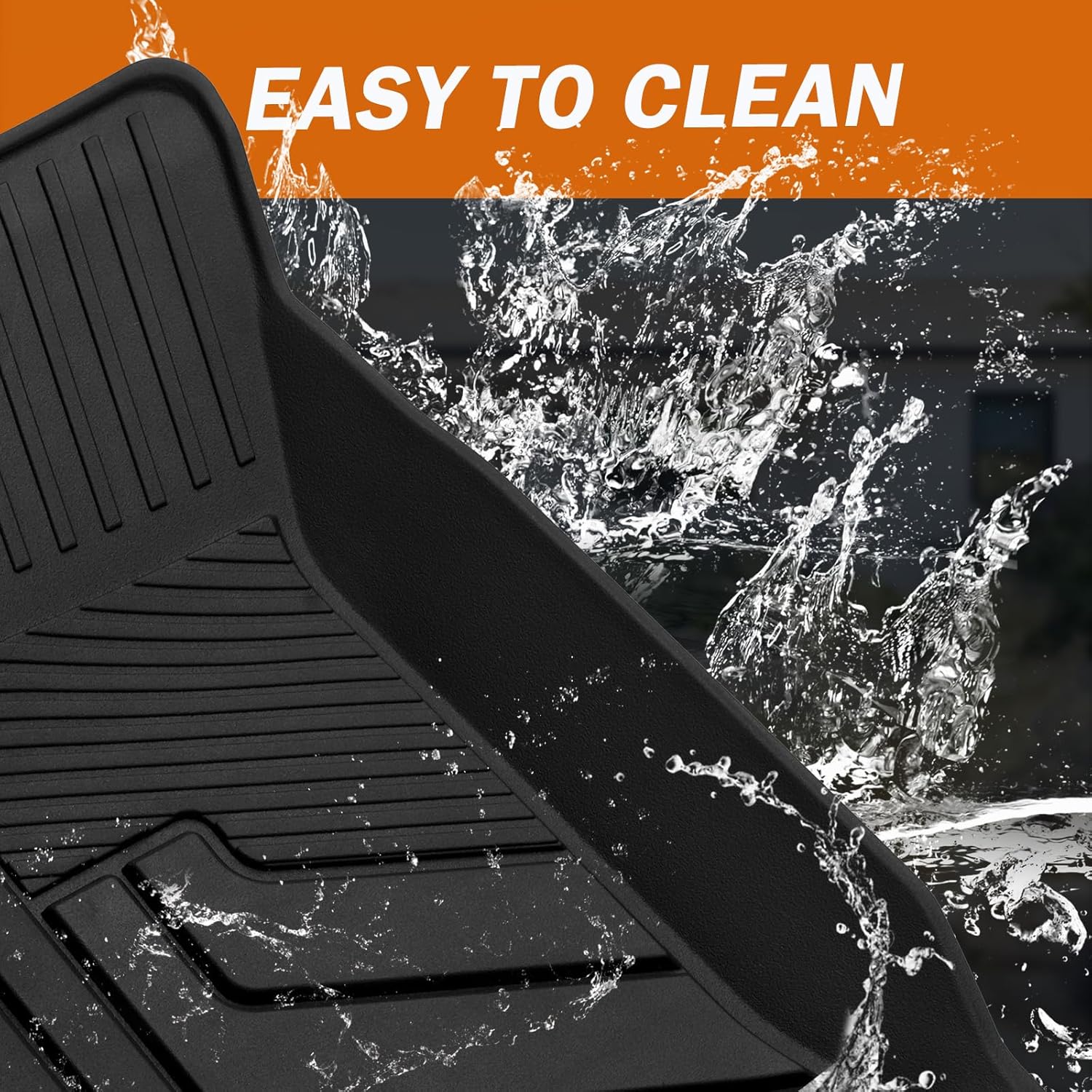 Canvcle Custom Fit Floor Mats for 2016-2026 Toyota Tacoma Double Cab Automatic All Weather TPE Rubber Liners Non-Slip & Odorless Canvcle Custom Fit Floor Mats for 2016-2026 Toyota Tacoma Double Cab Automatic All Weather TPE Rubber Liners Non-Slip & Odorless