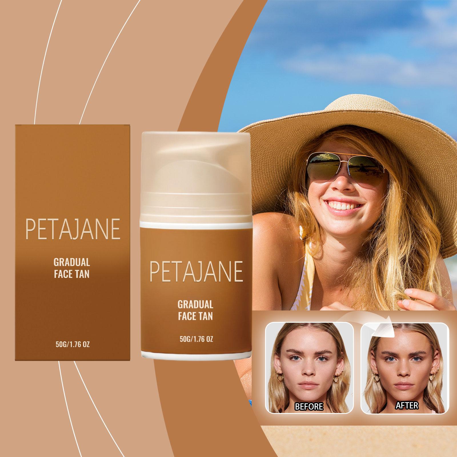 Daily Hydrating Facial Moisturizer with Glycerin - Sheer Chocolate Bronzer, Nourishing Non-Cakey Lightweight Texture for Smooth Wheat Complexion, Face Care Product Ideal Birthday Gift for Sun-Kissed Skin Fans, Face Care Products