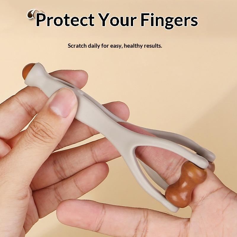 Dual Roller Finger Massager Hand Joint Relaxation, Ergonomic Hand Comfort Tool for Tired Fingers & Typing Stiffness, Refreshing Hand Spa Circulation Roller Device, Wellness Stress Relief Gift for Office Workers