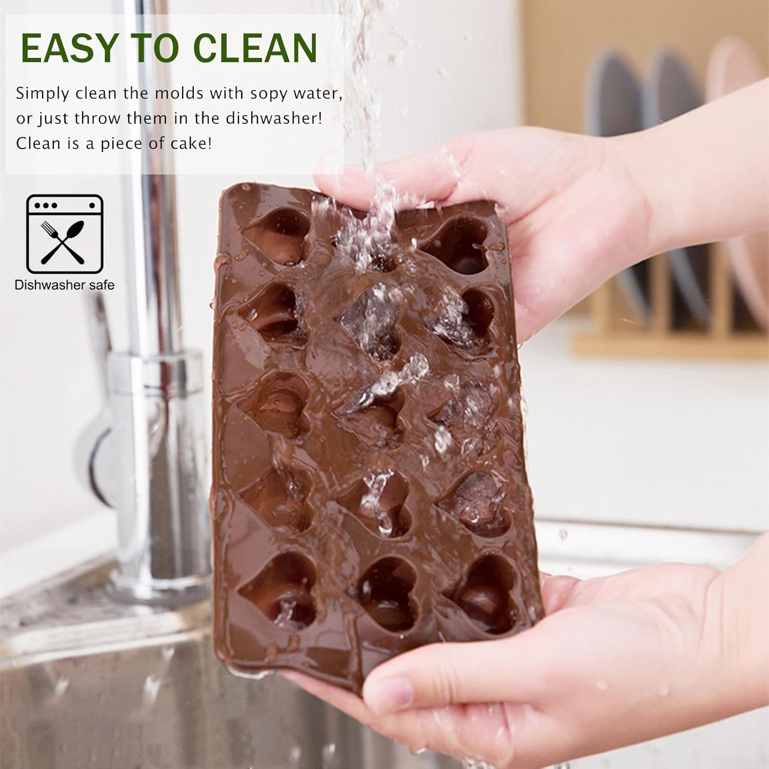 4 Pcs Chocolate Candy Mold, Slicone Baking Mold, Candy Mold Silicone, Non-Stick Surface Can Be Easily Demoulded, Suitable for Making Jelly Candy, Truffle Chocolate, Bath Balls and Candles. Kitchen Baking Appliance.