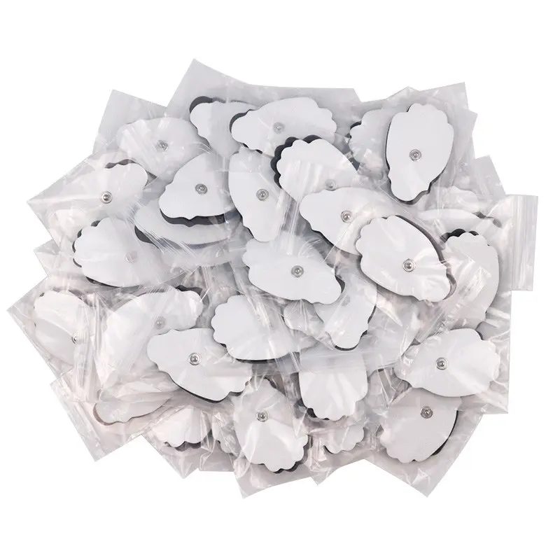 Best-selling Reusable Physiotherapy Tens Machine Electrode Pads Electric Muscle Stimulator Patch Pulse Acupuncture Massager Attachment Replacement Gel Dropshipping