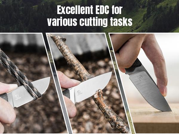 Kizer Smolt 154CM Steel Micarta & Mkuruti Handle 1063C1 Knives sharp blade kitchen cooking knife damascus steel