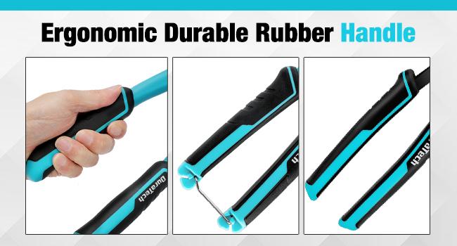 #BlackFriday DURATECH 3-Count Bolt Cutter Pliers Set, 14" Heavy Duty Bolt Cutter, 8" Mini Bolt Cutter, 8" Wire Cable Cutter with Carrying Case, Ergonomic Handle, Cr-V Blade for Bolts, Rivets, Chains, Wires