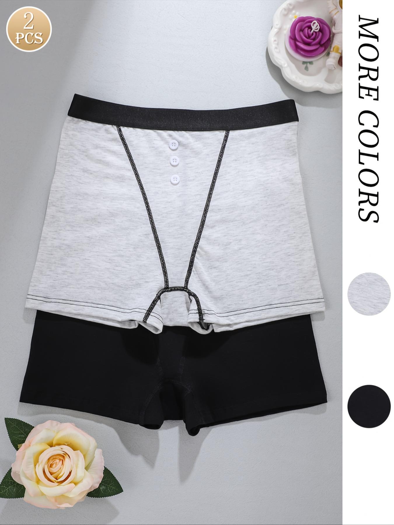 Women's Striped Print Underwear Set, 2/3/5/8 Pieces, Comfortable Breathable Fabric, Casual Style, All Seasons, Fitted Waistband