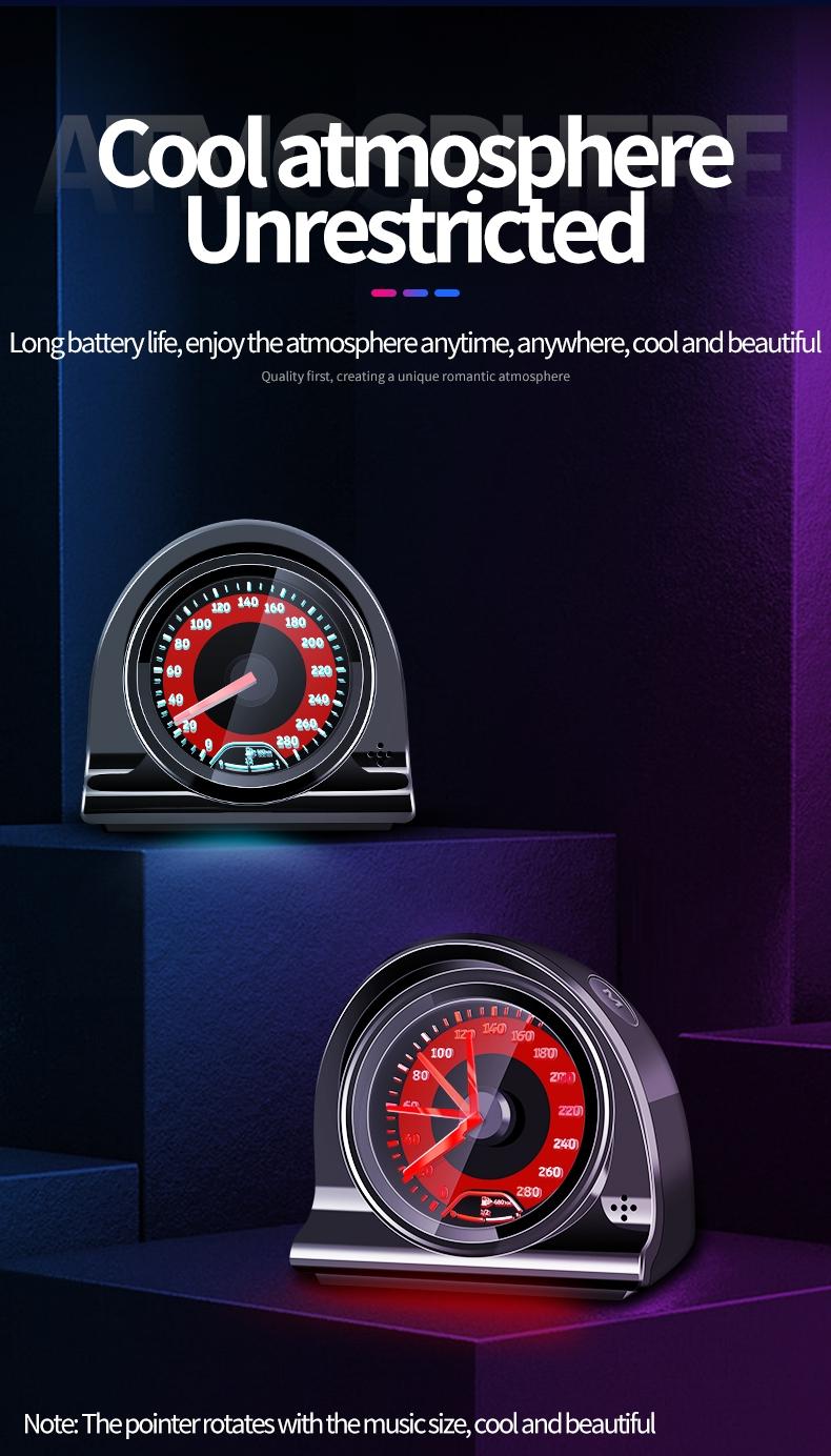 Car Pointer Rhythm Light Atmosphere Light Music Rhythm Light Voice Controlled Pickup Light Car Ornament 5V USB Night Light Interior Car Lights