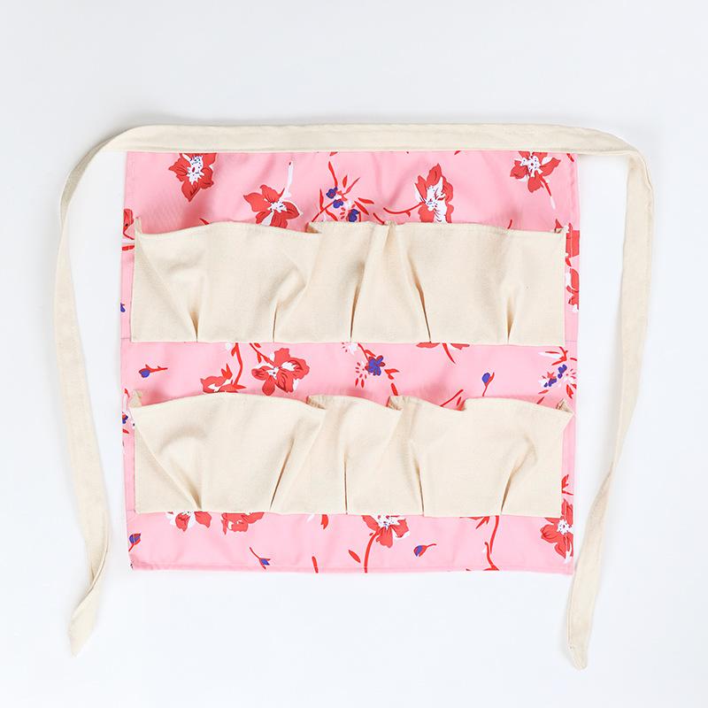 Lightweight 100% Polyester Egg Apron with Multiple Pockets, Farm Skirt for Picking Eggs, Durable Easy-Clean Design, Thanksgiving Kitchen & Outdoor, Home Cleaning