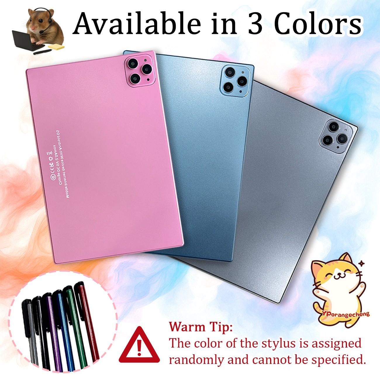 Surprise Gift Alert, 10-Inch HD Screen Android Tablet PC, 5g WiFi Dual Camera, 2-In-1 Tablet, Bluetooth-compatible Keyboard, Mouse, Earphones, silver Color, Tablet With Keyboard