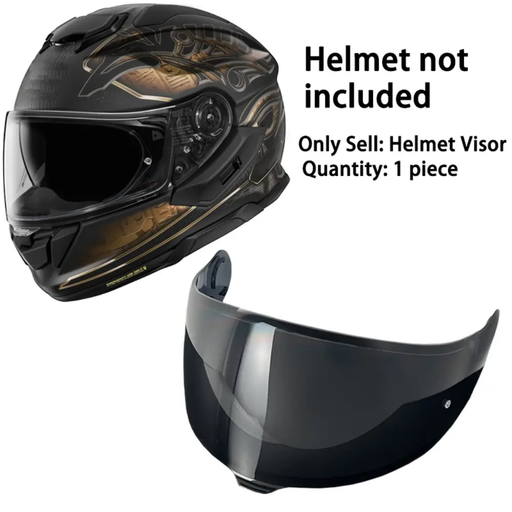 Motorcycle replacement visor GT-Air 3 for CNS-1C GT-Air 3 helmet. for motorcycle helmet, compatible with SHOEI CNS-1C GT-Air 3.