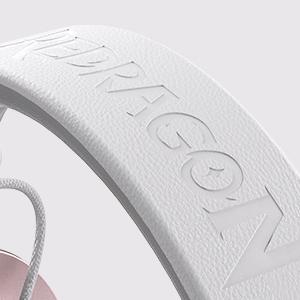 Redragon H510 Zeus White Wired Gaming Headset - 7.1 Surround Sound - Memory Foam Ear Pads - 53MM Drivers - Detachable Microphone - Multi Platforms for PC, PS4/3 & Xbox One/Series X, NS Audio Headphone