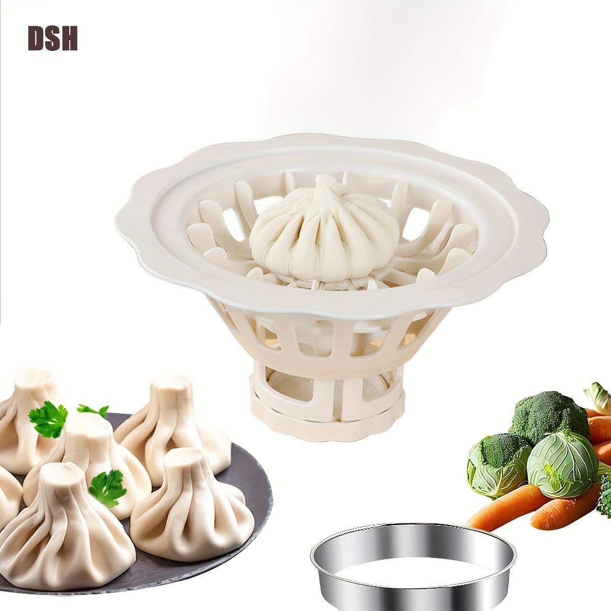 Easy-To-Remove Non-Stick Bun Maker - Food-Grade ABS Plastic Kitchen Tool Equipped with a Uniform Dumpling Mold, Designed for Making Buns And Shao Mai, Quick Forming, Non-Stick, Easy to Release, Practical Kitchen Utensil