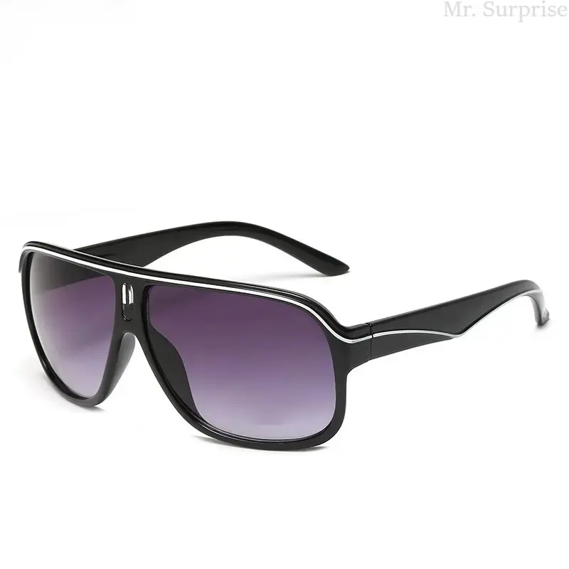 Vintage Aviator Sunglasses for Men with Retro Decorative Lines, Lightweight PC Frame for Driving & Cycling, Includes Strap and Gift Box, Aviator Frames Sunglasses, Black Sunglass Aviators