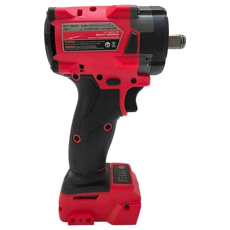 Milwaukee FIW212 M18 18V Cordless Impact Wrench 500Nm Brushless Battery Kit Auto & Furniture Assembly