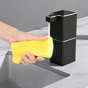 Automatic Hand Sanitizer Dispenser, Touch-Free Foam/liquid Dispenser, Electric Sensor Wall-Mounted, USB Rechargeable, 380ML Capacity