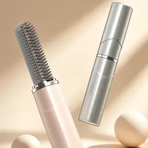 Mini Hair Straightener for Bangs, Mini Cordless Straightener USB TypeC Rechargeable, Portable Pocket Hair Straighteners for Women