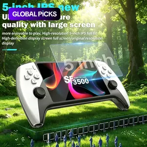 5-Inch SF3500 HD Handheld Video Game Console, Portable Gaming System & Retro Arcade Simulator with Dual-Player Support, TV Output & Audio-Video Playback, Perfect for Gaming Lovers