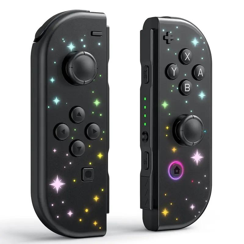 Switch Controller Replacement, Dual Vibration/wake-Up Function, Compatible with Switch/lite/oled, Joy-02 Model, Button Cell Battery Included, Game Pad