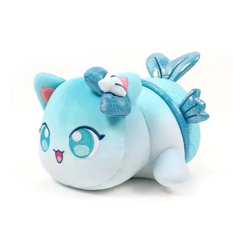 Hot Aphmau Plush Meemeows Food Cat Plushies Toy Cute Cola Fries Donut Cat Plushes Stuffed Dolls Sleeping Pillow Christmas Gift