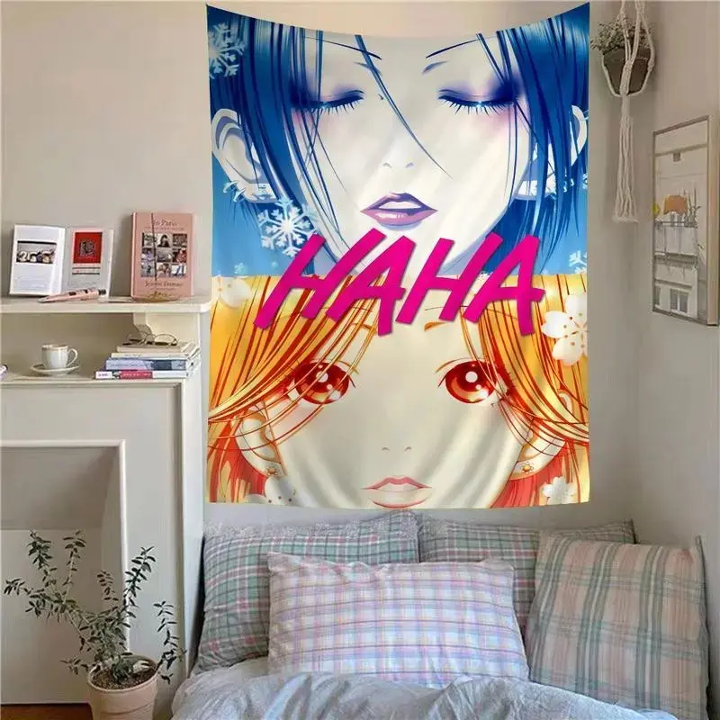 Japanese Classic Anime NANA  High School DxD Hippie Wall Hanging Tapestries for Living Room Home Dorm Decor Art Home Decor