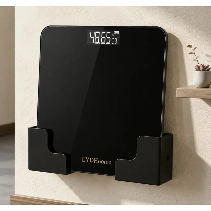 Digital Weighing Scale for Home Use - LCD Backlight, Ultra Thin, Compact, Waterproof, 396lb Capacity, Accurate Readings, Multi Purpose, Easy to Clean