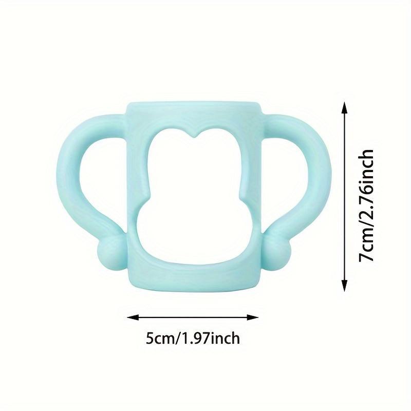 1pcs/2pcs Baby Bottle Handles and Silicone Sleeves, Multi-Functional Design for Easy Grip, Ideal for Confident Infant Newborn Baby Feeding