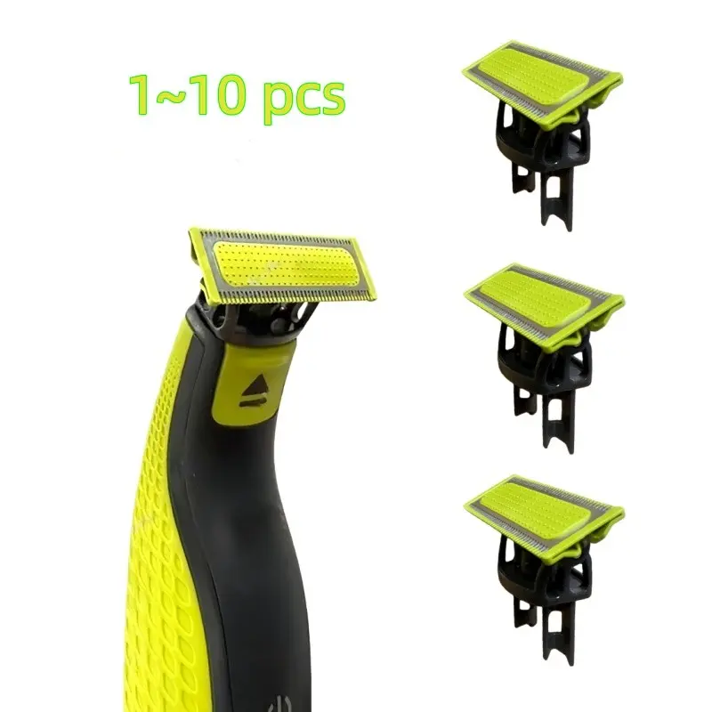 Electric Shaver Shaving Anti-Cut Blades, Norelco One Blade Handle & Trimmer Replacement T-Shape Blades, Grooming Kit Accessories, Shaver Razors, Shaver Attachments, Daily Shaving Tool