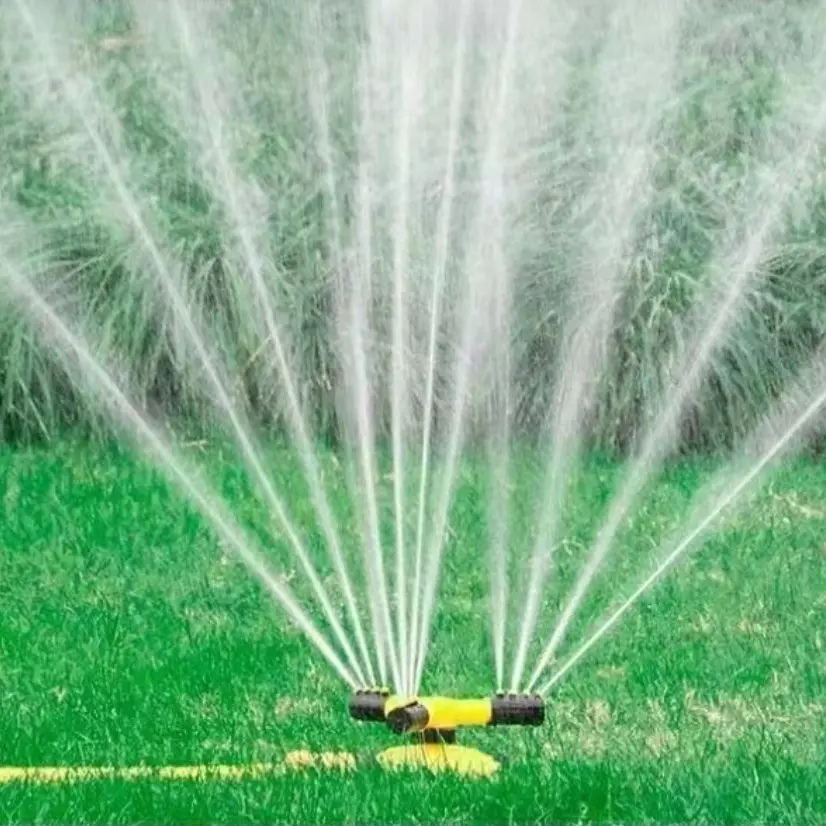 360-Degree Rotating Lawn Sprinkler, Multi-Use Irrigation Tool for Gardens, Automatic Watering System for Flowers, Vegetables, and Landscaping