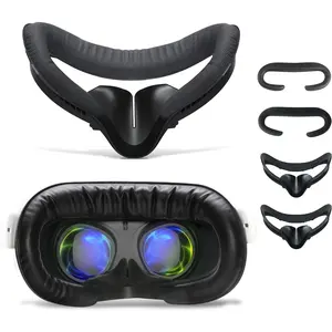 2 Pack  Pad for Oculus  2, Facial Interface &  Cover Pad, Anti-fogging Sweatproof  Cushion for VR   2 Accessories