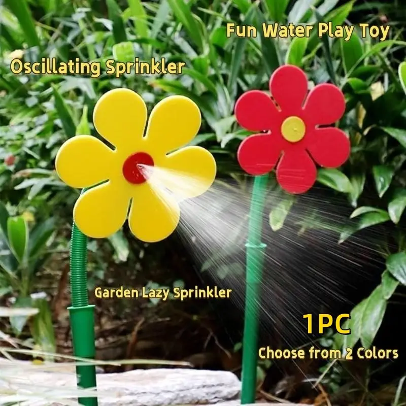 Viral Crazy Daisy Dancing Sunflower Sprinkler, End‑of‑Summer Clearance, Plastic Hose‑Ready Outdoor Water Play Toy, Funny Lawn Garden Splash Toy for Kids & Pets, Limited Stock#SummerClearance #WaterSprinkler #WaterPlay #GardenToy #BackyardFun #KidsToy